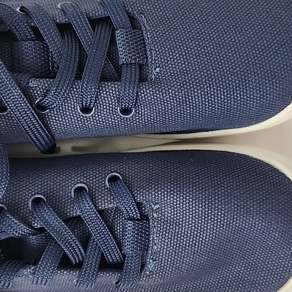 NOBULL Canvas Unisex Trainer Sneakers Navy - Picture 14 of 16